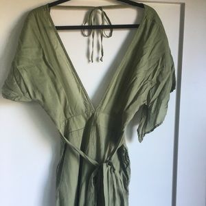 Faithful The Brand Cedric Jumpsuit in Moss